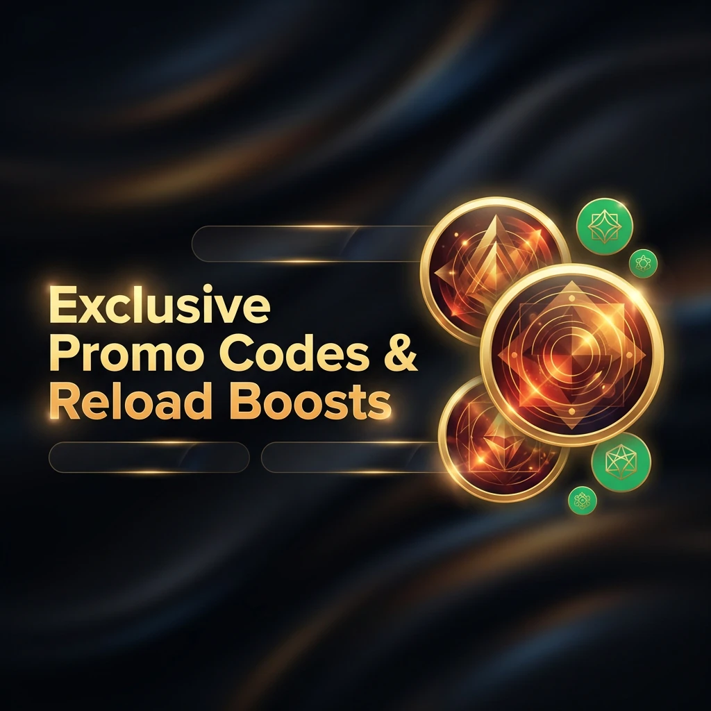 Exclusive Promo Codes & Reload Boosts