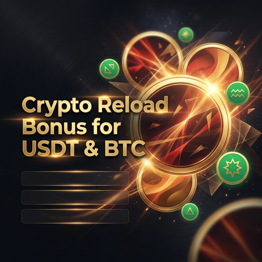 Crypto Reload Bonus for USDT & BTC